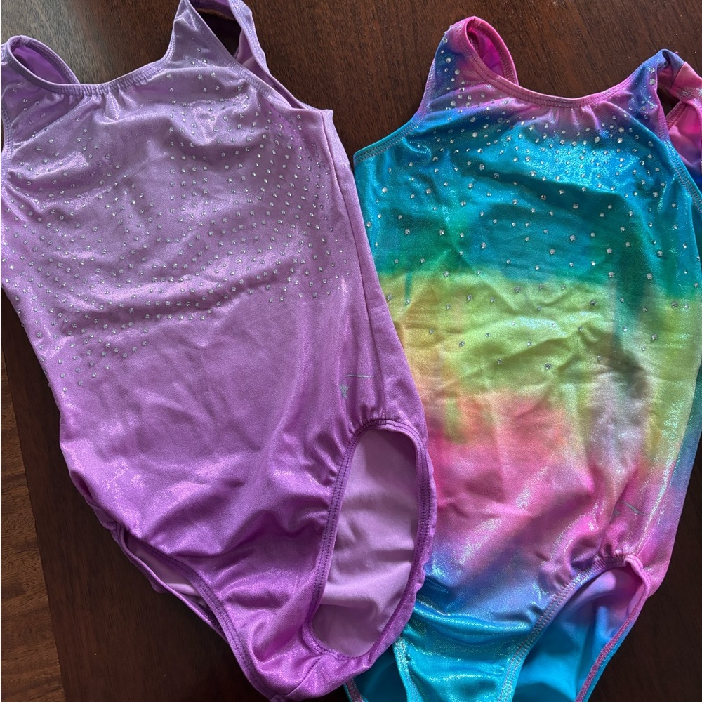 Destira leotards child medium, EUC